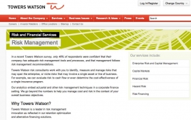 Towers Watson website