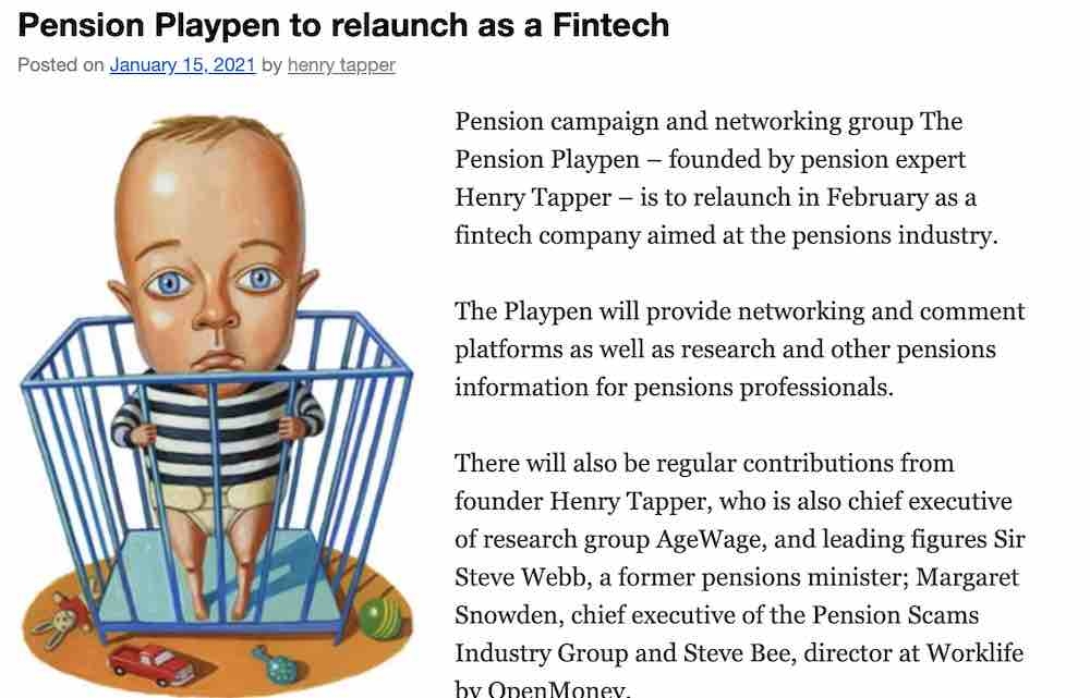 Pension Playpen