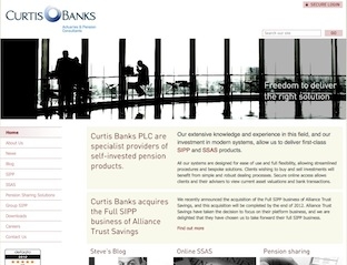 Curtis Banks' website