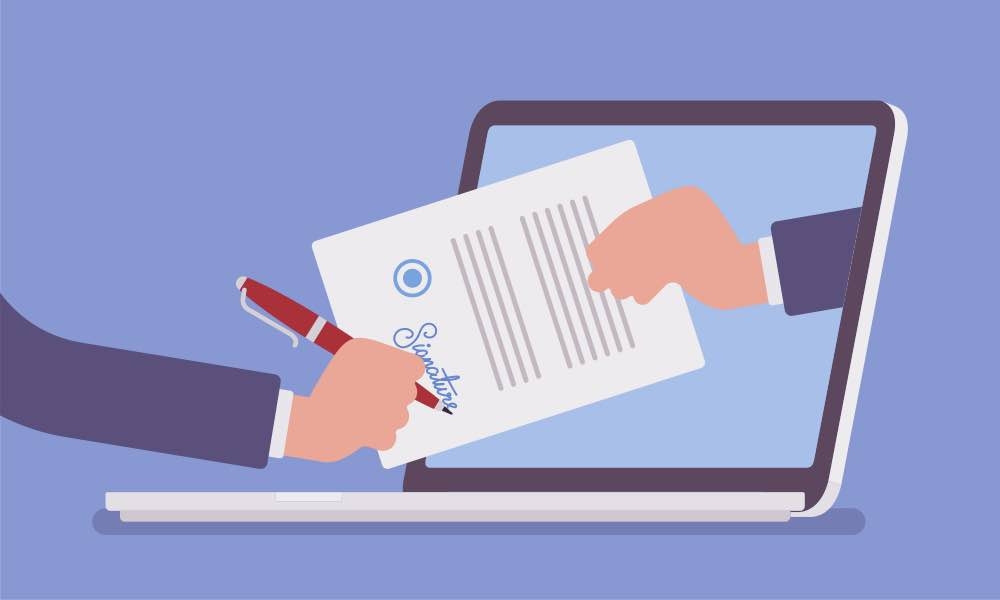 E-signatures - now accepted by Nucleus on new business