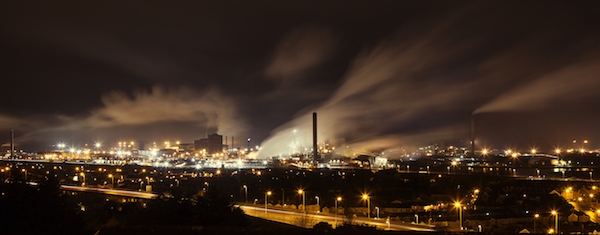 South Wales steelworks
