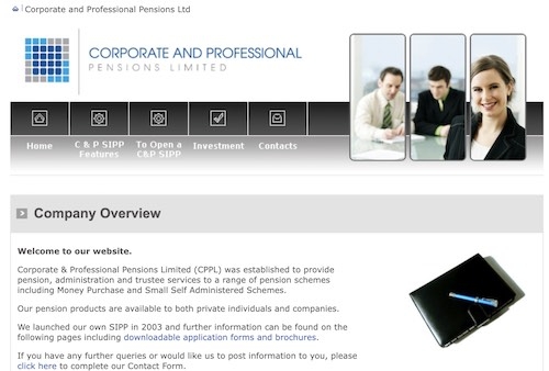Corporate & Professional's website