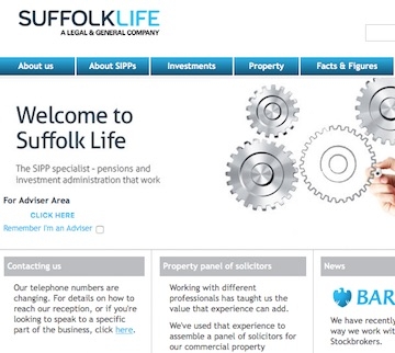 Suffolk Life's website