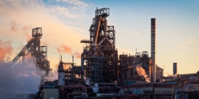 British Steel Tata works at Port Talbot